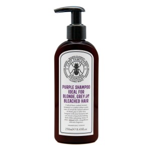 Лилав шампоан за руса, сива и изрусена коса Bianco Classico от Алесандро Манфредини & Captain Fawcett